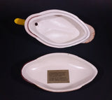 1978 Avon Mallard Duck Lidded Ceramic Organizer Handcrafted in Brazil - Treasure Valley Antiques & Collectibles