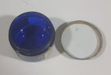 1940s Noxzema Cobalt Blue Jar with Lid - Treasure Valley Antiques & Collectibles