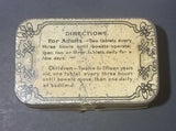 Vintage Penslar Laxative Cold Breakers Tablets Tin - Empty - Treasure Valley Antiques & Collectibles