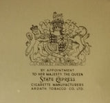 1950s State Express 555 Cigarettes Litho Tin Box Good Condition - Treasure Valley Antiques & Collectibles