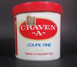 Vintage Arnoldware Rogers (Canada) 1979 Craven "A" Fine Cut 200g Cigarette Tobacco Container - Treasure Valley Antiques & Collectibles