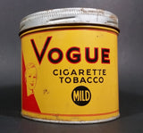 1960s Vogue Mild Cigarette Tobacco Tin w/ Lid - Treasure Valley Antiques & Collectibles