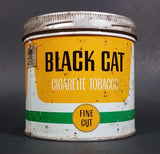 Vintage Black Cat Fine Cut Cigarette Tobacco Tin with Lid - Treasure Valley Antiques & Collectibles