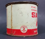 1940s Sasco Honey 2 Lb Tin Pail FULL UNOPENED - Saskatchewan Honey Company Tisdale, Saskatchewan - Treasure Valley Antiques & Collectibles