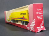Early 1990s Herpa Promotex Loomis Courier Service Mayne Nickless Transport 1:87 Scale Semi Truck - Treasure Valley Antiques & Collectibles
