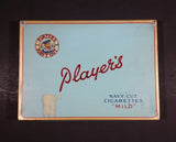 Vintage 1950s Player's 50 Navy Cut Cigarettes "MILD" Tin Case w/ partial Excise Tax Stamp - Treasure Valley Antiques & Collectibles