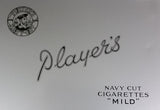 Vintage 1950s Player's 50 Navy Cut Cigarettes "MILD" Tin Case w/ partial Excise Tax Stamp - Treasure Valley Antiques & Collectibles