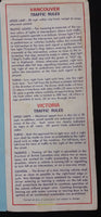 1966 Chevron Vancouver & Victoria Map - Celebrating British Columbia and Canada Centenaries 1966-1967 - Treasure Valley Antiques & Collectibles