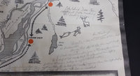 1950s 200 Miracle Miles Through The Lower Fraser Valley Tourism Pamphlet & Map - Travel Bureau of British Columbia - Treasure Valley Antiques & Collectibles