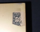 Vintage 1950s Player's 50 Navy Cut Cigarettes "MILD" Tin Case w/ partial Excise Tax Stamp - Treasure Valley Antiques & Collectibles