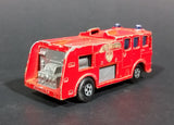 1969 Lesney Matchbox No. 35 Superfast Merryweather Fire Engine Diecast Toy Car - No Ladder - Treasure Valley Antiques & Collectibles