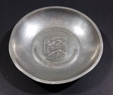 Mid-Century Germany Friedrichsruhe Waldhotel Souvenir Metal Ash Tray Dish - Treasure Valley Antiques & Collectibles