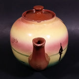 Very Rare 1940s Sailboat Torquay Mottoware Devon Teapot - Treasure Valley Antiques & Collectibles