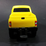ERTL John Deere Yellow Pickup Truck with Black Flatbed Trailer Diecast Toy 1/25 Scale - Treasure Valley Antiques & Collectibles
