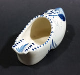 Delft Blue Style Dutch Windmill Decor Ceramic Clog Shoe Ash Tray - Treasure Valley Antiques & Collectibles