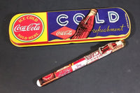 1996 Coca-Cola Coke Ice Cold Sold Here Cold Refreshment Collectible Pen in Tin Case - Treasure Valley Antiques & Collectibles