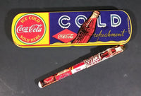 1996 Coca-Cola Coke Ice Cold Sold Here Cold Refreshment Collectible Pen in Tin Case - Treasure Valley Antiques & Collectibles