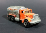 1981 Hot Wheels Peterbilt Tanker Truck California Construction Company Die Cast Toy Car - Treasure Valley Antiques & Collectibles