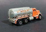1981 Hot Wheels Peterbilt Tanker Truck California Construction Company Die Cast Toy Car - Treasure Valley Antiques & Collectibles
