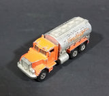 1981 Hot Wheels Peterbilt Tanker Truck California Construction Company Die Cast Toy Car - Treasure Valley Antiques & Collectibles