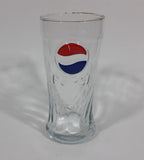 2003-2004 Rare Pepsi Red & Blue Painted Raised Relief Swirl 6" Glass Cup Made by Rastal of Germany - Treasure Valley Antiques & Collectibles