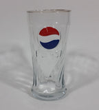 2003-2004 Rare Pepsi Red & Blue Painted Raised Relief Swirl 6" Glass Cup Made by Rastal of Germany - Treasure Valley Antiques & Collectibles