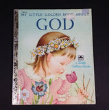 My Little Golden Book About God - Little Golden Books - 308-43 - Collectible Children's Book - "T Edition" - Treasure Valley Antiques & Collectibles