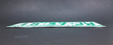 c. 1986 Beautiful British Columbia White with Green Letters Vehicle License Plate 18 37 JW - Treasure Valley Antiques & Collectibles
