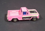 Rare 1988 Super Wheels Pink Pickup Truck Die Cast Toy Car Vehicle