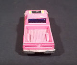 Rare 1988 Super Wheels Pink Pickup Truck Die Cast Toy Car Vehicle