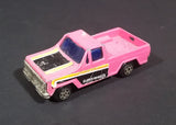 Rare 1988 Super Wheels Pink Pickup Truck Die Cast Toy Car Vehicle