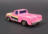 Rare 1988 Super Wheels Pink Pickup Truck Die Cast Toy Car Vehicle
