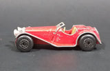 1982 Matchbox Toys Ltd Red British Two-Seater SS 100 Jaguar Diecast Toy car - Treasure Valley Antiques & Collectibles