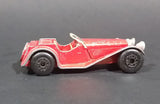 1982 Matchbox Toys Ltd Red British Two-Seater SS 100 Jaguar Diecast Toy car - Treasure Valley Antiques & Collectibles