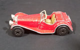 1982 Matchbox Toys Ltd Red British Two-Seater SS 100 Jaguar Diecast Toy car - Treasure Valley Antiques & Collectibles