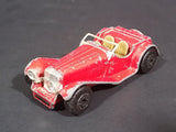 1982 Matchbox Toys Ltd Red British Two-Seater SS 100 Jaguar Diecast Toy car - Treasure Valley Antiques & Collectibles