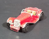 1982 Matchbox Toys Ltd Red British Two-Seater SS 100 Jaguar Diecast Toy car - Treasure Valley Antiques & Collectibles