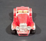 1982 Matchbox Toys Ltd Red British Two-Seater SS 100 Jaguar Diecast Toy car - Treasure Valley Antiques & Collectibles