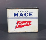 Vintage French's Ground Mace 1 oz Spice Tin - has product - Treasure Valley Antiques & Collectibles