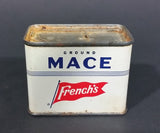 Vintage French's Ground Mace 1 oz Spice Tin - has product - Treasure Valley Antiques & Collectibles