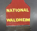 "National Waldheim" Saskatchewan CN Railway Grain Storage Elevator Wood Folk Art Model - Treasure Valley Antiques & Collectibles