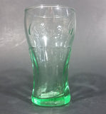 Cute Miniature Collectible Coca-Cola Coke Soda Beverage  3 1/8" Green Glass Cup - Treasure Valley Antiques & Collectibles