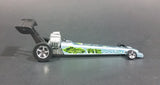 1992 Hot Wheels Top Fuel Dragon Wagon Blue Grey Dragster Diecast Toy Car - Treasure Valley Antiques & Collectibles
