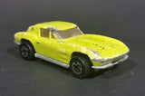 1979 Hot Wheels Yellow Lime Chevrolet Corvette Stingray Diecast Toy Car - Treasure Valley Antiques & Collectibles