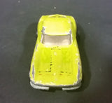 1979 Hot Wheels Yellow Lime Chevrolet Corvette Stingray Diecast Toy Car - Treasure Valley Antiques & Collectibles