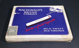 Rare 1942 Macdonald's British Consols Mild, Sweet, Old Virginia 50 Tobacco Cigarettes Package - Treasure Valley Antiques & Collectibles