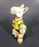 Cute Donkey Mule Soccer Football Player #10 Holding a Trophy 4" Figurine - Treasure Valley Antiques & Collectibles