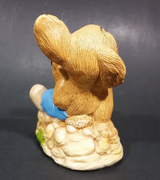 1970s Pepiware "Tucker" Bunny Rabbit Eating a Snack Figurine - England - Treasure Valley Antiques & Collectibles