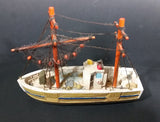 Vintage Highly Detailed Alaska Souvenir Small Fishing Boat Ship - Treasure Valley Antiques & Collectibles