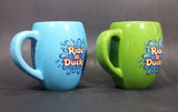 Vintage Ride The Ducks Land & Lake Tour Branson Missouri Blue & Green Ceramic Mugs - Treasure Valley Antiques & Collectibles